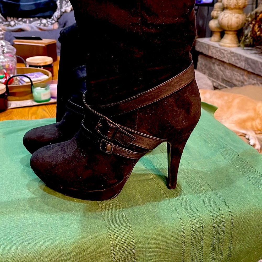 Knee high boots